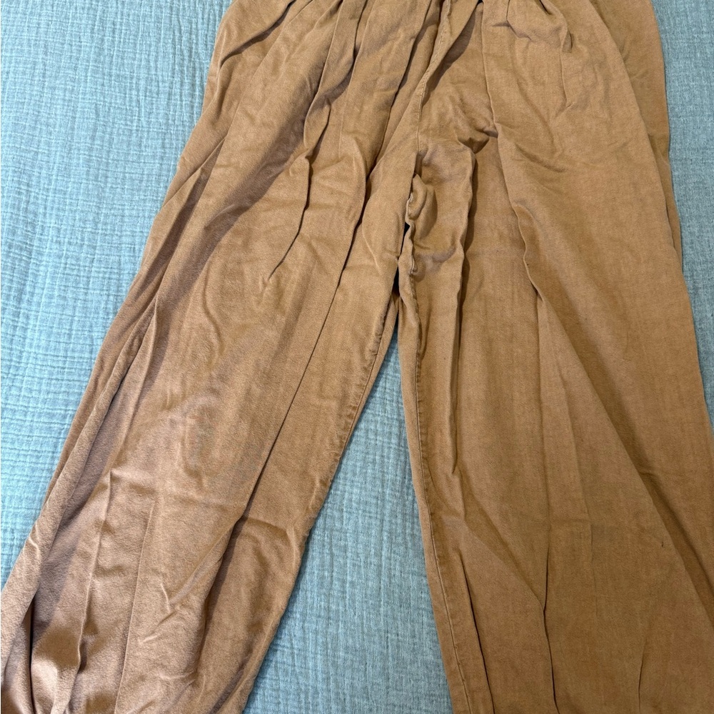 Free people parachute pants in ginger spice size Medium